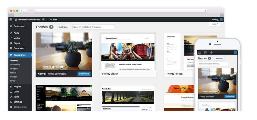 WordPress Themes Screenshot Wordpress Themes